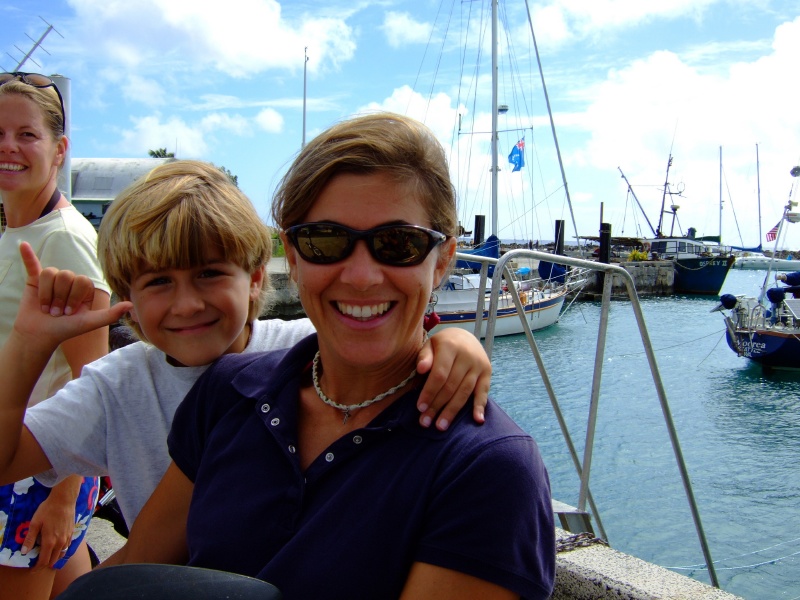 Motorcycle Mama and her man.